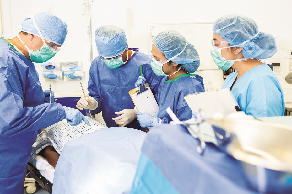 Steps Performed by the Surgical Team in Post Operative Care · Incision
