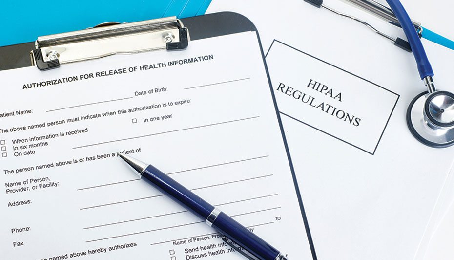 HIPAA information forms