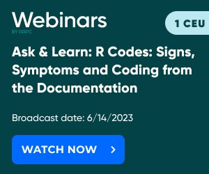 Ask & Learn: R Codes: Signs, Symptoms and Coding From the Documentation