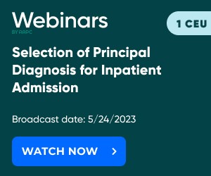 Selection of Principal Diagnosis for Inpatient Admission
