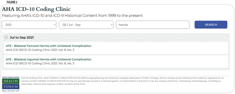 Search AHA Coding Clinic® Articles By Date And Keyword - AAPC Knowledge ...