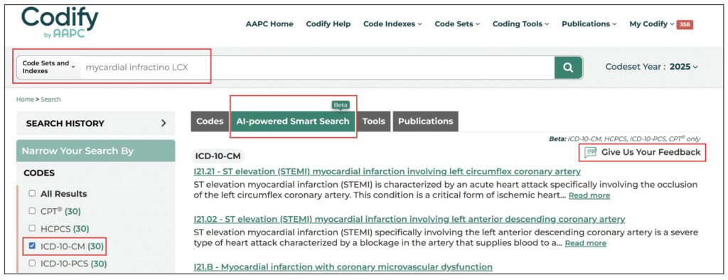 Search Faster With Smart Search - AAPC Knowledge Center